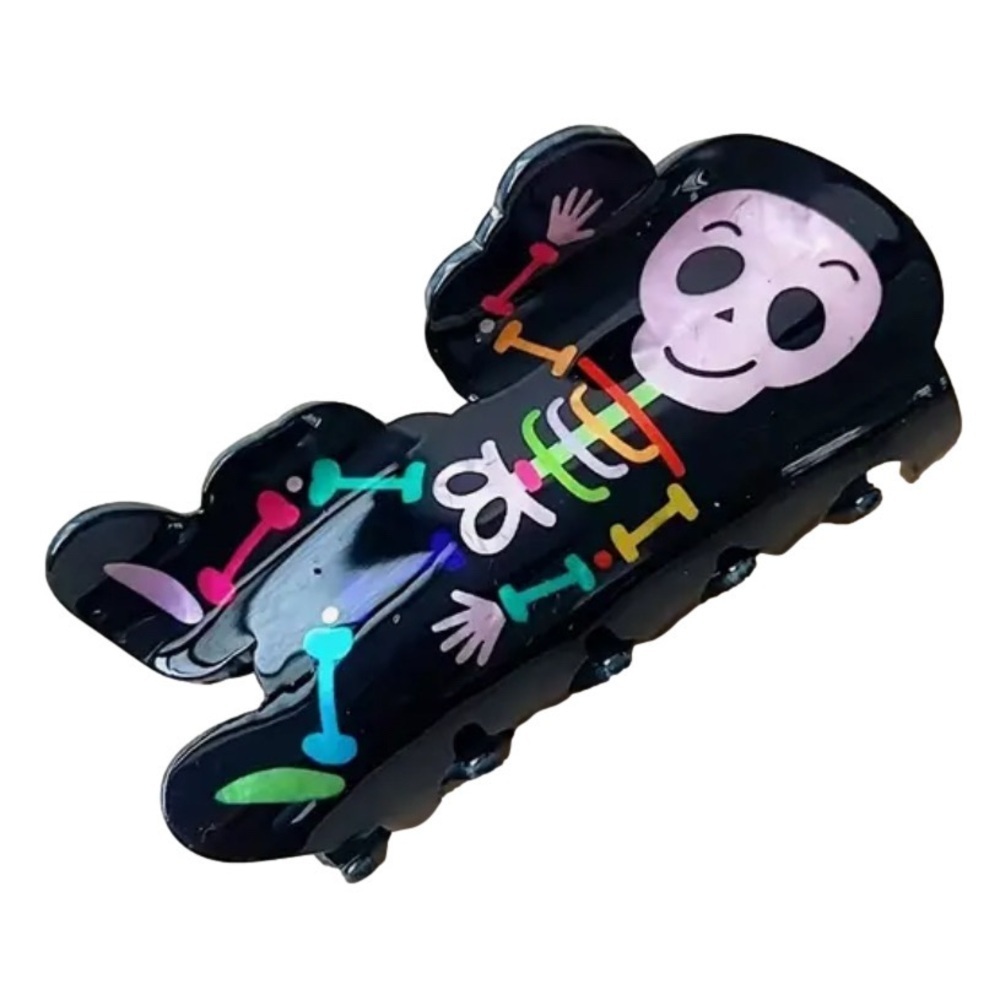 Boutique colorful saying Hi! Skeleton